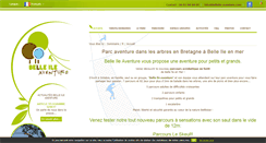 Desktop Screenshot of belleile-aventure.com