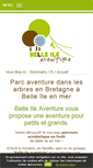 Mobile Screenshot of belleile-aventure.com