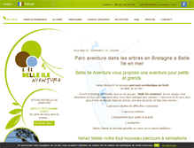 Tablet Screenshot of belleile-aventure.com